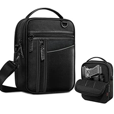 Black Tactical Handgun Pouch with Padded Carry for Ammo Accessories