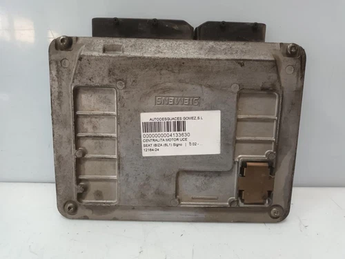 03E906033D Steuerung Motor Uce für SEAT Ibiza (6l1) Sign 2002 4133630 - Bild 1 von 10