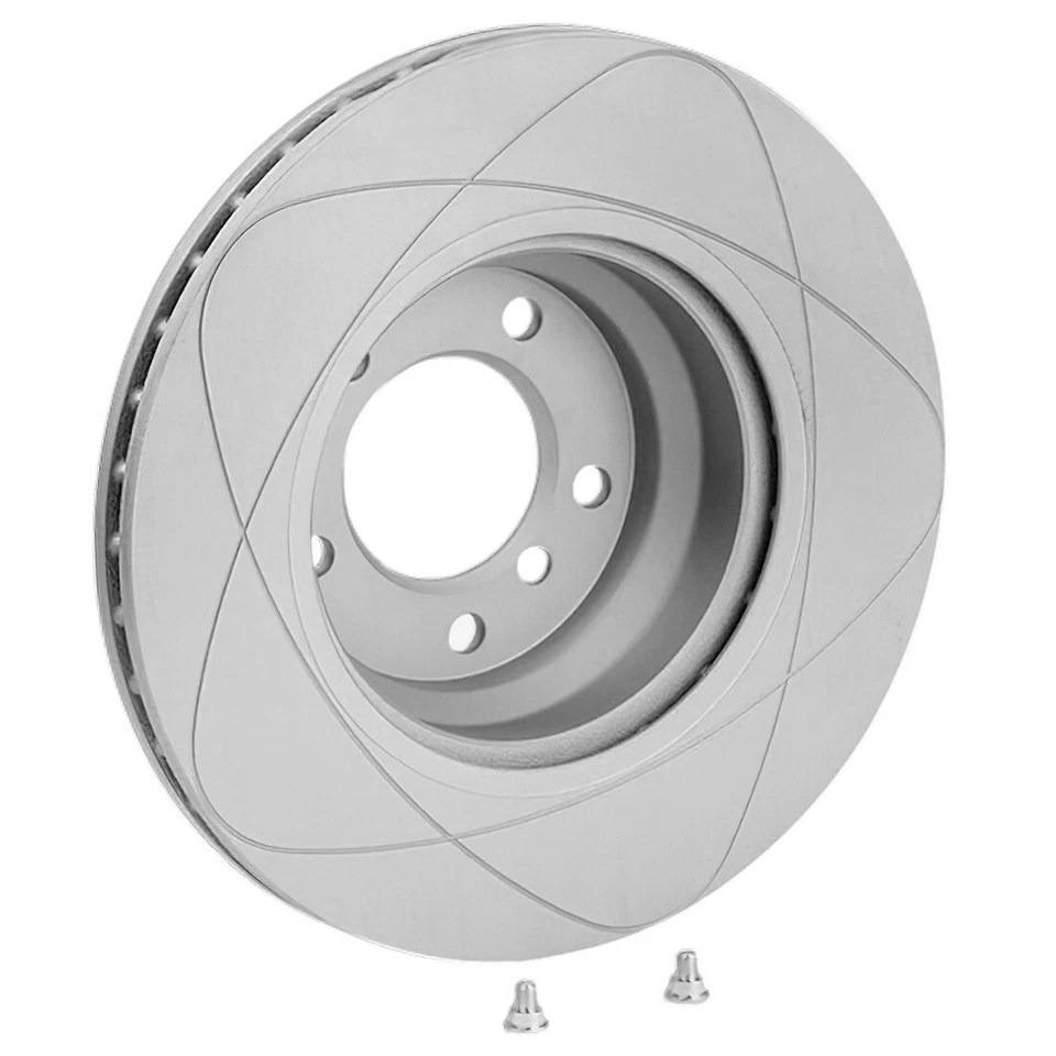 Rotor de freno de disco ranurado delantero 1 pieza para Chrysler Cirrus, Dodge Stratus; 282,3 mm Foto 2 de 4