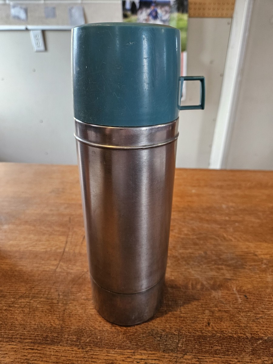 Vintage King Seeley Thermos Stainless Steel Vacuum Bottle Model