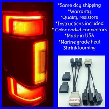2020 - 2022 FORD F250/F350 TAIL LIGHT Conversion Harness Halogen Non Blis To LED