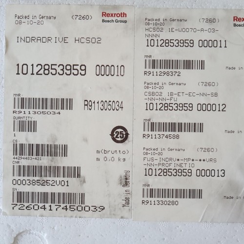 Rexroth IndraDrive C Umrichter HCS02.1E-W0070-A-03-NNNN R911298372 OVP - Bild 8 von 9
