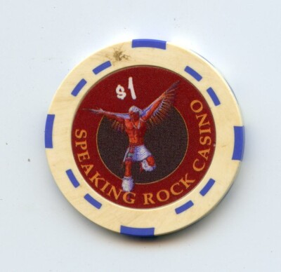 1.00 Chip from the Speaking Rock Casino El Paso Texas