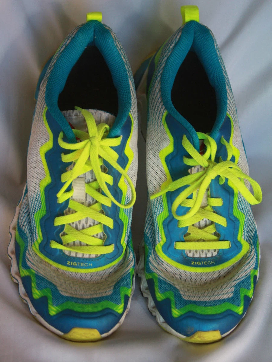 Reebok ZigTech Athletic Shoes Women&#039;s 9 Green Breathable eBay