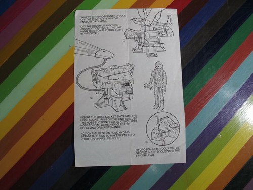 vtg 1980s ESB Star Wars ephemera - toy instruction manuals, stickers, insert - Picture 67 of 199