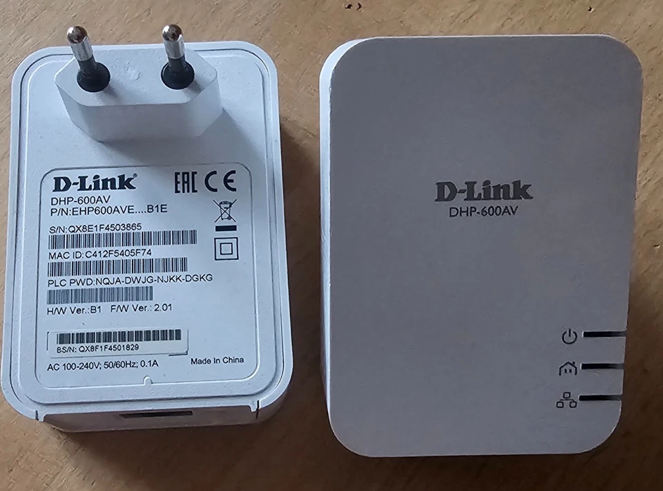 * D-Link DHP-601AV Gigabit StarterKit Powerline AV2 Adapter 1000Mbit/s 2Stk Weiß - Bild 2 von 4