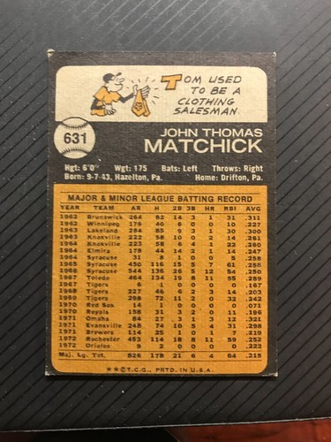 1973 Topps Baseball Cards Singles 300-660 Complete Your set You U Pick - Picture 326 of 334