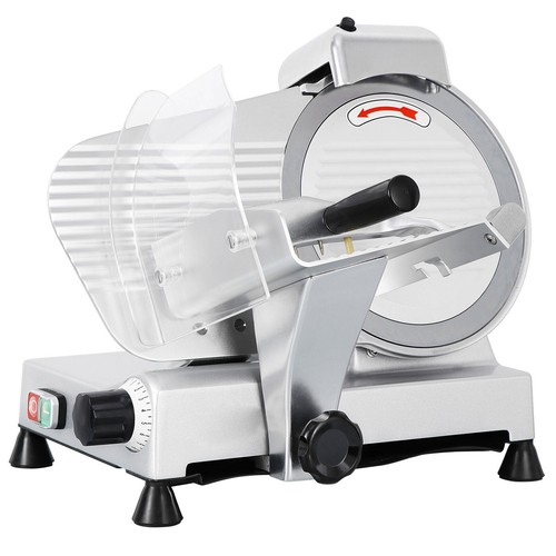 Commercial Electric Meat Slicer Deli Meat Cheese Food Cutter 7.5"/10" Blade - Picture 10 of 16