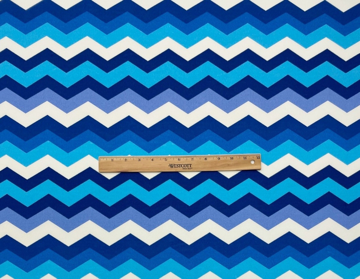 Purple And Blue Chevron Background