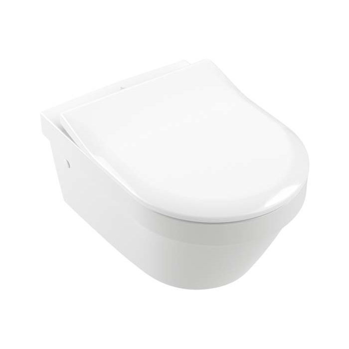 Унитаз Villeroy & Boch Architectura Sitz 9M70S101 weiß, узкое сиденье, мягкая ткань mit,