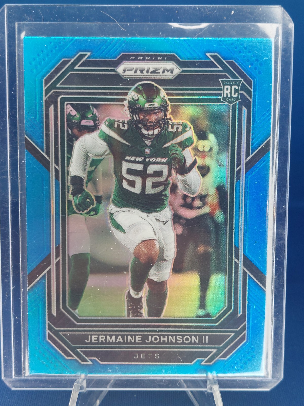2022 Panini Prizm Light Blue #375 Jermaine Johnson II