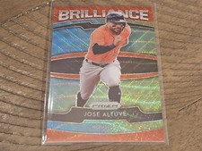 2020 Panini Prizm Jose Altuve Brilliance Red Wave SP #/99 Nmmt