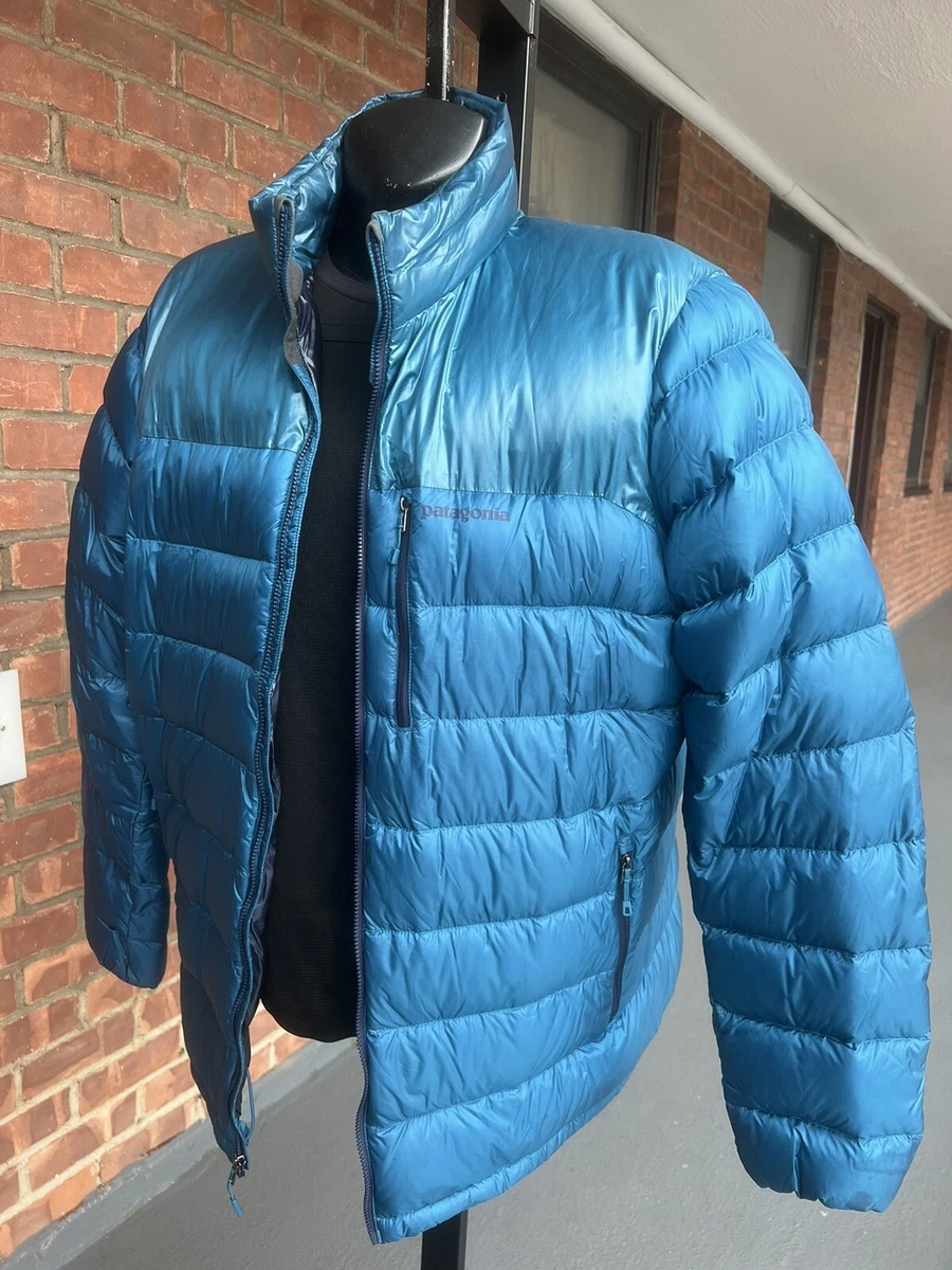 Patagonia men's down sweater underwater cheap blue