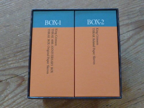 King Crimson:"Thrak" (3) Japan Mini-LP Drawer Promo Box(es)+19 Sleeves[no cd Q - Picture 3 of 11