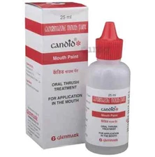 Candid Mouth Paint Oral Thrush Treatment & Fungal 25ml(Pack of 2)