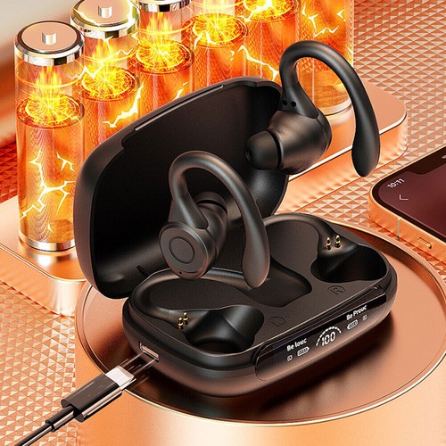 Bluetooth 5.3 Audifonos inalambricos Auriculares Para For iPhone Android Samsung - Zdjęcie 11 z 12