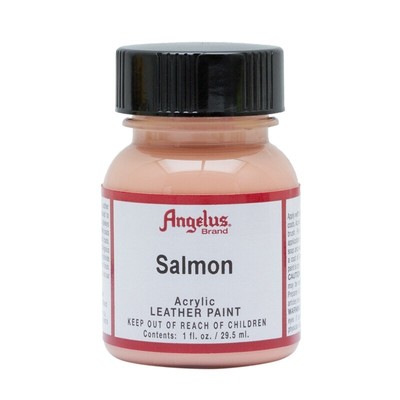 Angelus Acrylic Leather Paint Salmon 1fl oz / 30ml Custom Sneakers