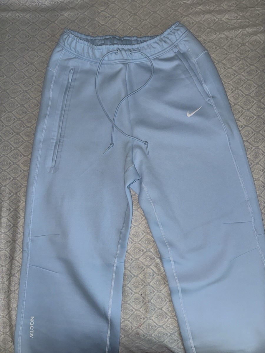 Nike x NOCTA Tech Fleece Open Hem Pant Cobalt Blue Tint Size Nike x NOCTA Tech Fleece Open Hem Pant Cobalt Blue Tint Size