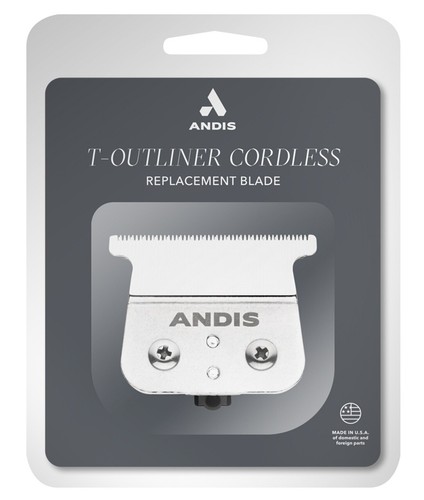 ANDIS Replacement Steel T-Blade for T-Outliner Cordless Li Trimmer Clipper - Picture 2 of 5