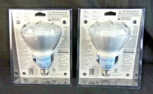 GE 66668 REVEAL DIMMABLE COMPACT FLUORESCENT LIGHT, 26 WATT 2 Pack - Picture 2 of 2