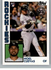 2019 Topps 1984 Topps Rookies #84R-NC Noel Cuevas Colorado Rockies