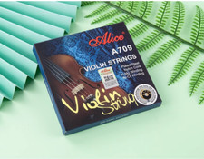 Alice A709 Professional Violin String Set, E-A-D-G  Extra E String - Full Size