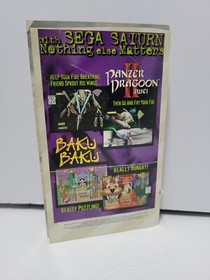 GunGriffon Instruction Booklet Manual Sega Saturn with Reg