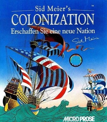 Sid Meiers Colonization (PC, 1994, Nur Steam Download Code) Keine DVD, Keine CD