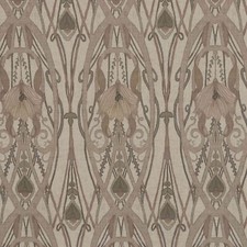 Jubilee Autumn Fabric Linen Arts & Crafts Floral Art Nouveau Curtains Upholstery