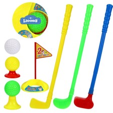 Toddler Golf Clubs Parent-Child Sport Set for Active Families Match Ball Toy