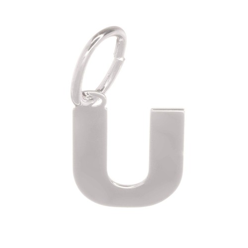 Alphabet Anhänger Charm 925 Sterling Silber Initiale Fett Großbuchstabe A - Z - Bild 24 von 24