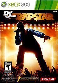 Def Jam Rapstar (Microsoft Xbox 360,  Complete with manual, 2010)