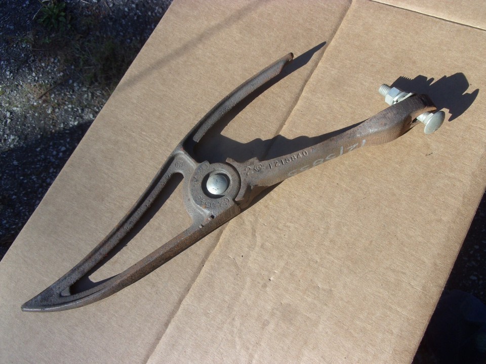 Vtg Sickle Bar Hay Mower End Field Skid Shoe Combine Header 1215840 C2 ...