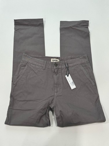 Taylor Stitch Slim Foundation Pant in Organic Steeple Grey Sz 31 X 32 NWT