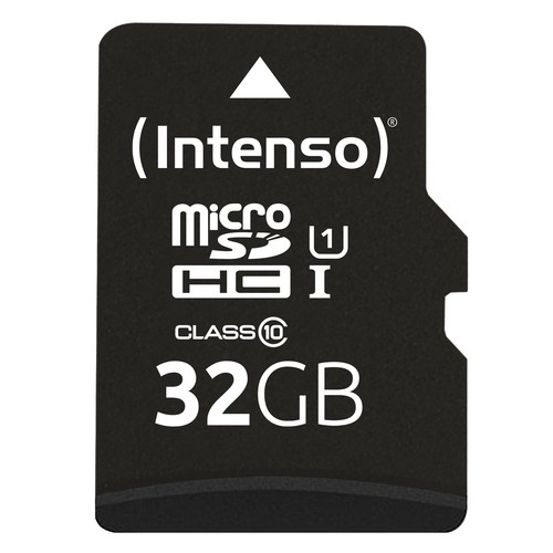 Intenso UHS-I Performance 32 GB microSDHC, Speicherkarte schwarz, UHS-I U1, Clas