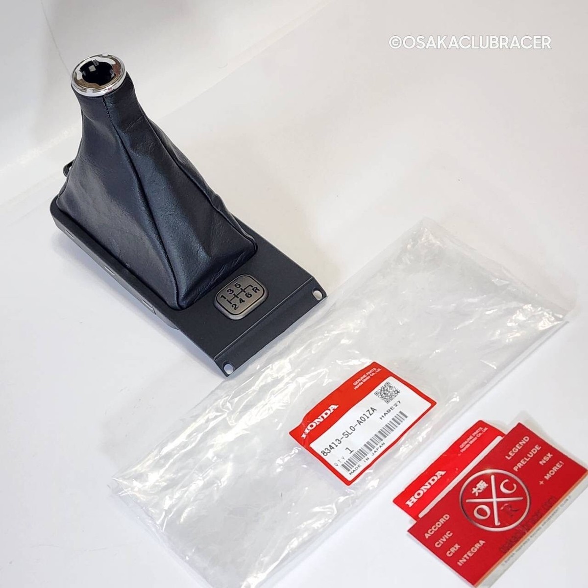 Genuine OEM Honda Acura NSX Shift Boot 6 Speed 6MT 97-05 91-05