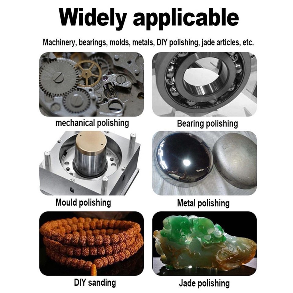 2pcs Hex Shank Grinding Wheel Sharpening Head Portable Buffing Rotary