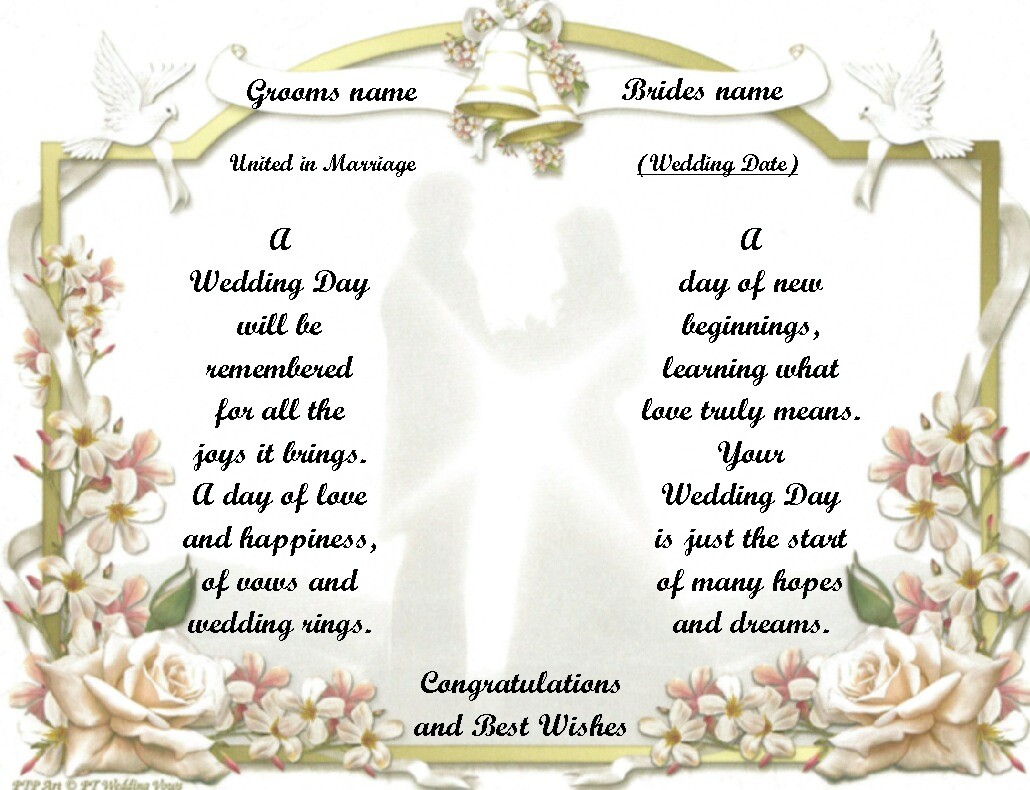 Poetry For Wedding