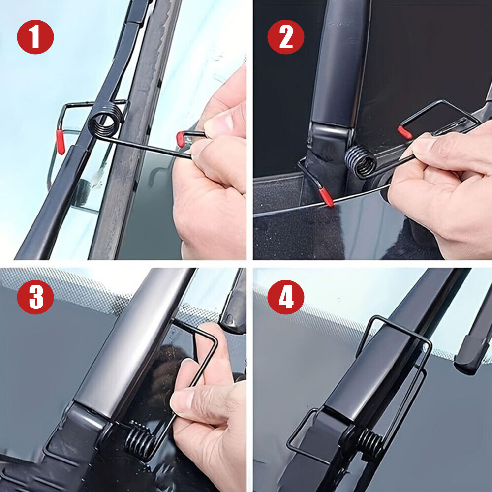 Car Wiper Booster Spring Intelligent Wiper Arms Alloy Power Assist Spring