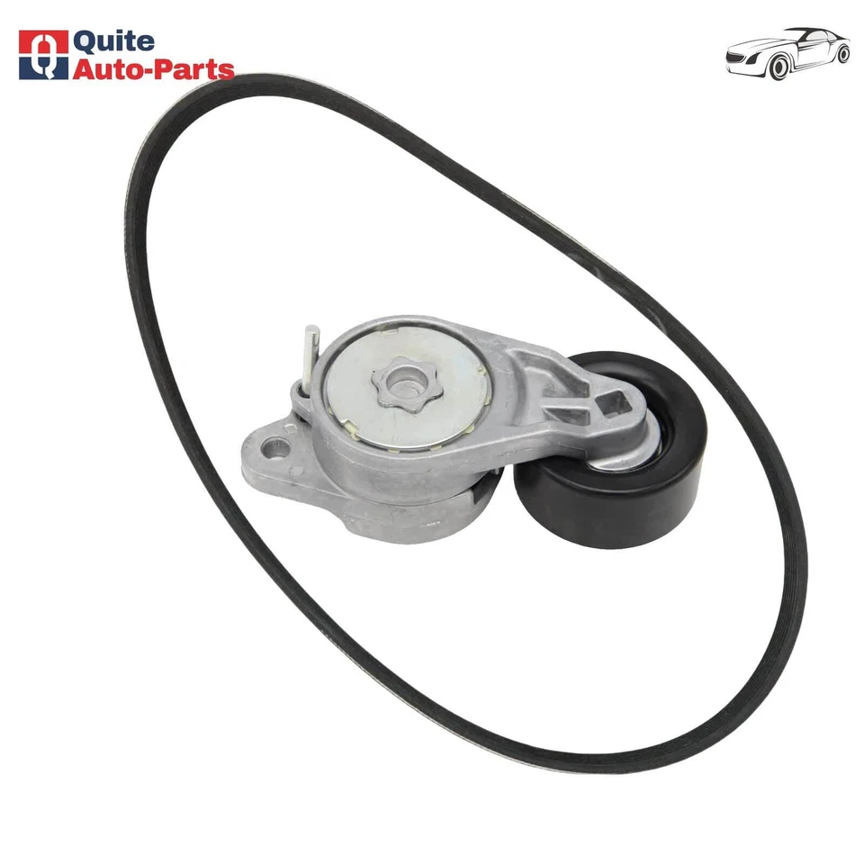 Tensor de correa y correa de motor para Nissan Murano Pathfinder Quest 2013-2024 Foto 4 de 4