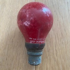 Lampe Ampoule Rouge