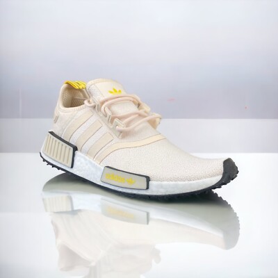Size 8.5 - adidas NMD R1 Ecru Tint/Impact Yellow