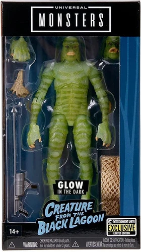 Universal Monsters Creature from The Black Lagoon Glow-in-The-Dark 6-Inch Act...