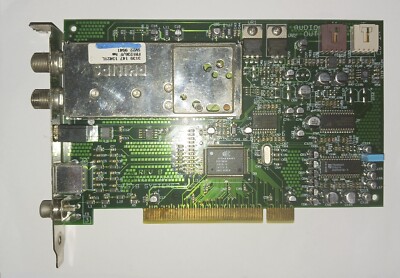 Vintage STB Systems TV FM Tuner Card Rev B 1998 Nice Vintage correct rca