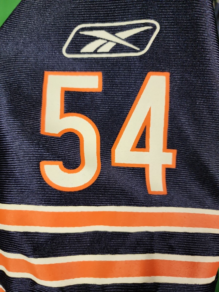 Reebok NFL Players On Field Urlacher #54 Chicago Bears