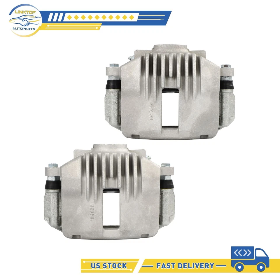 Пара суппортов заднего тормоза с кронштейном для 1994 1995 1996 Chevrolet Impala - Изображение 4 из 4