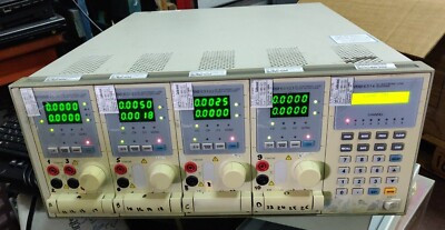 Chroma 6314 DC Electronic Load Mainframe w/ 1x 63102, 3x 63103 Calibr. 15-AUG-22