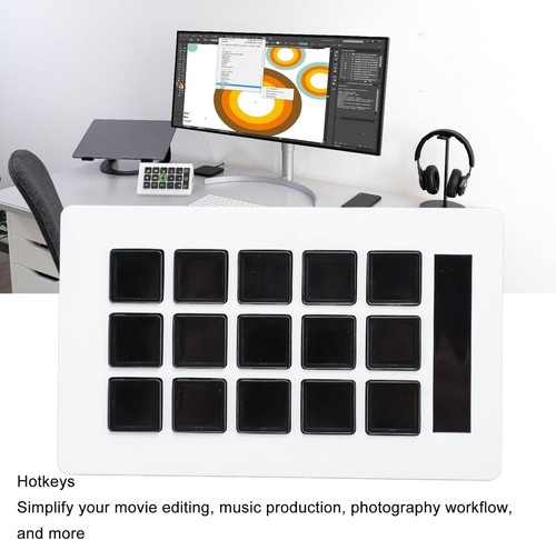 Stream Studio Controller Keypad-Type-c Wired with 15 Macro LCD Key&1 Side Screen - Afbeelding 6 van 9