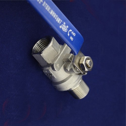 1/4" 1/2" 3/4" BSPT Female-Male 304 Stainless 2-Piece Type Ball Valve Full Port - Picture 39 of 39