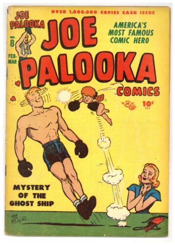 Joe Palooka #8 Ham Fisher, Bob Powell 1947 Harvey Comics G899 - Picture 1 of 2
